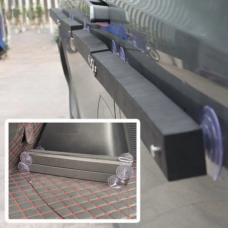Folding Connected Style Car Door Protector Suction Cup Type Body Side Edge Guard Anti-scratch Protection Strip for All Car