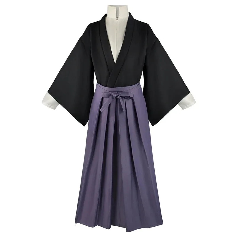 Anime Yugi Tsukasa Cosplay Hanako-kun Kimono Hakama Pantalón Kendo Disfraz Halloween Carnaval Disfraz Ropa de escenario Traje 5 pies 5ftu^