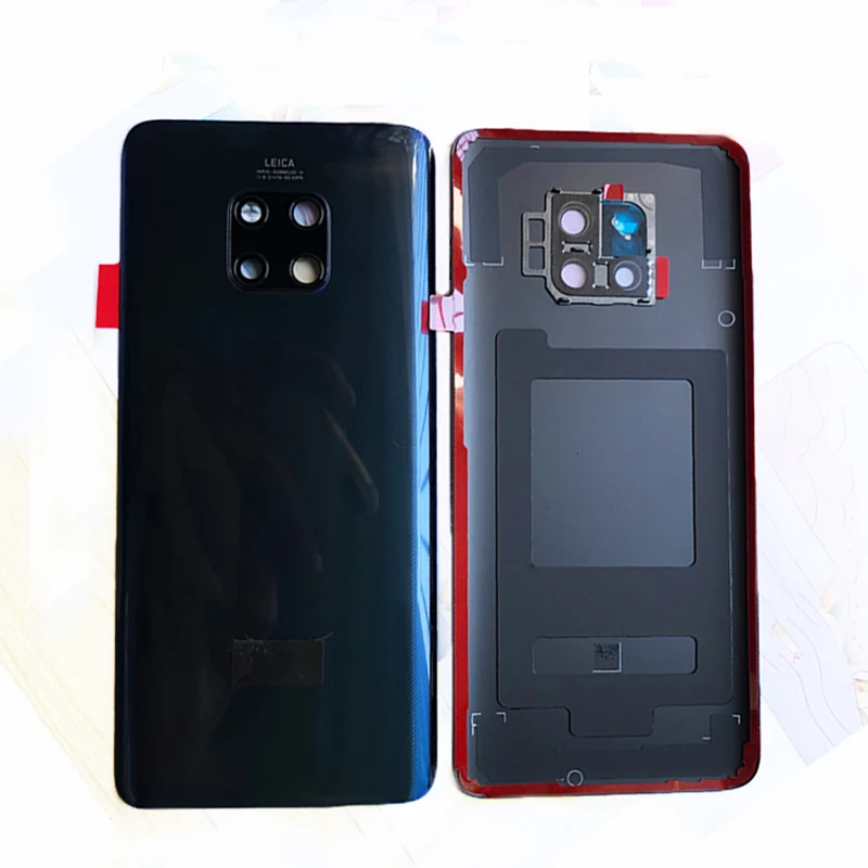 Original Rear Back Housing Door For Huawei Mate 20 pro Glass Battery Cover For Mate20 Pro Back cover Housing Replacement Parts