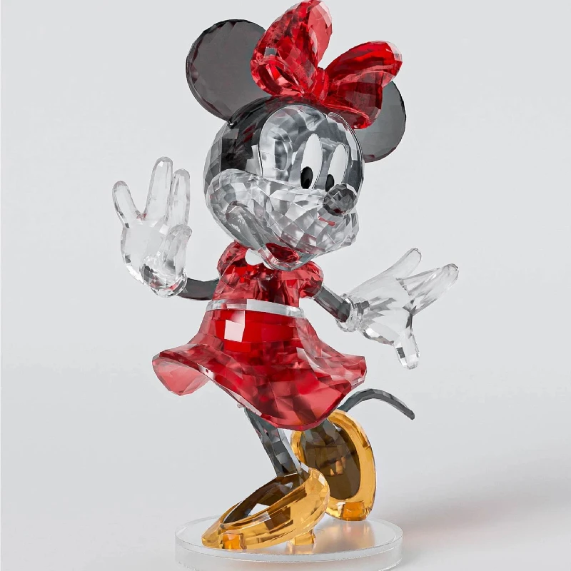 ตัวต่อดิสนีย์ มิกกี้ เมาส์ โดนัลด์ ดั๊ก และมินนี่ กูฟฟี่ ตัวละครคริสตัลบล็อก โมเดลตัวการ์ตูน ของเล่นเด็ก ของขวัญ