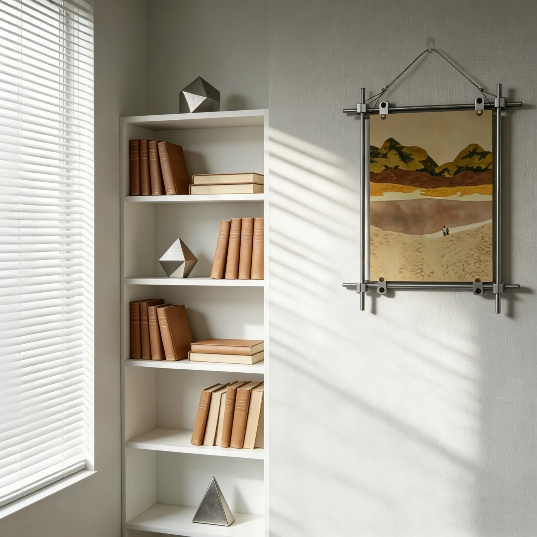 Metal Picture Frames, Poster Display Stands, Suitable for A4-Sized Posters or Photos, for Long-Term Use, Handmade Products.