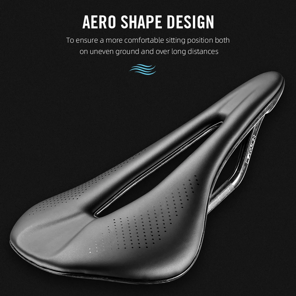 RYET Carbon 3D Printed Saddle 145MM Ultralight 130g 7*9 Bike