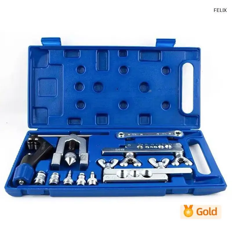 

Refrigeration Soft Copper Tube 45 Degree Flaring and Swaging Tool Kit Ct-278 Dual-Purpose Expansion Tube and Mouth Expansion