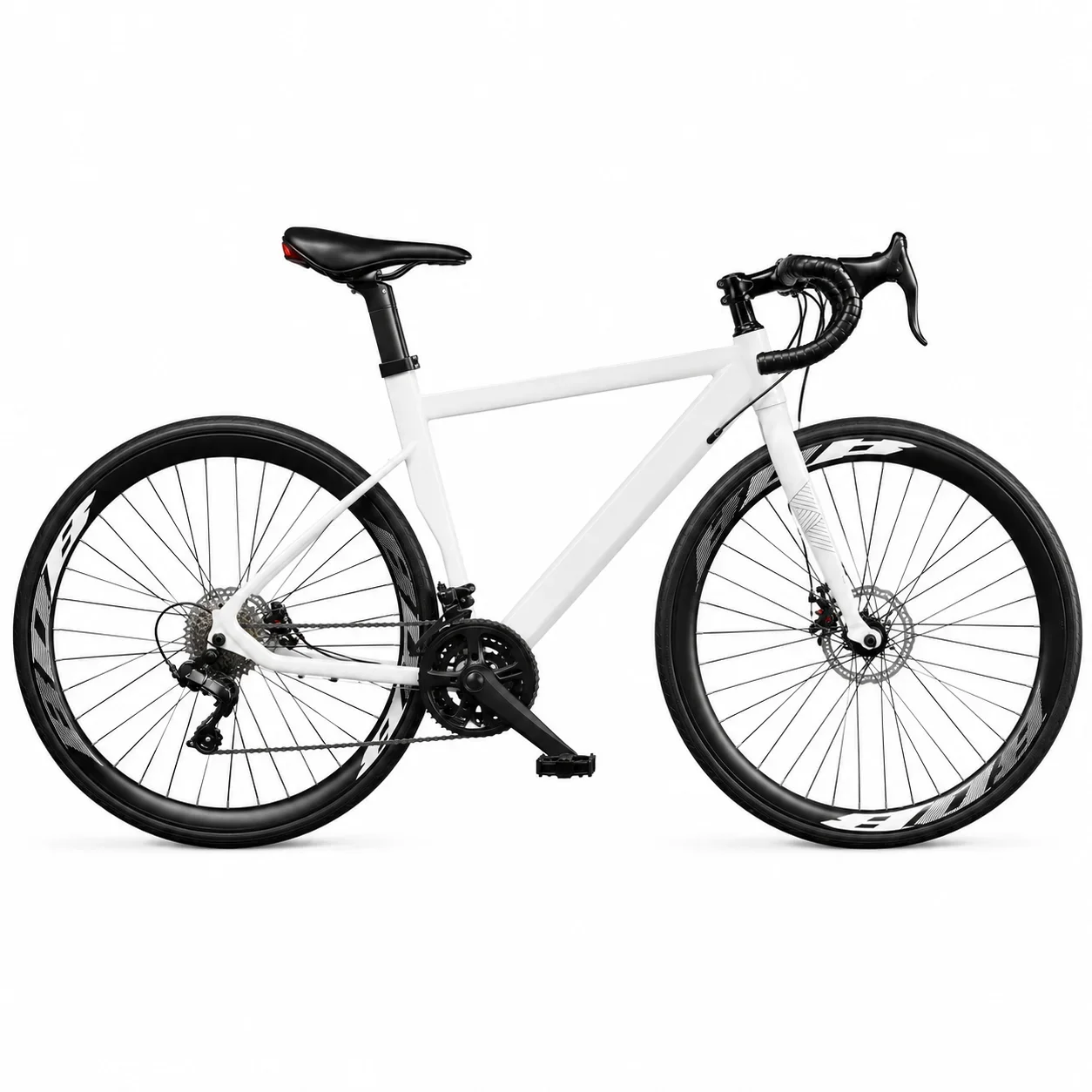 700 C Road Bike Drop Bar Bicycle Lightweight Racing Bike 21 24 27 Speed Mechanical Disc Brake Adult Commuter Cycle