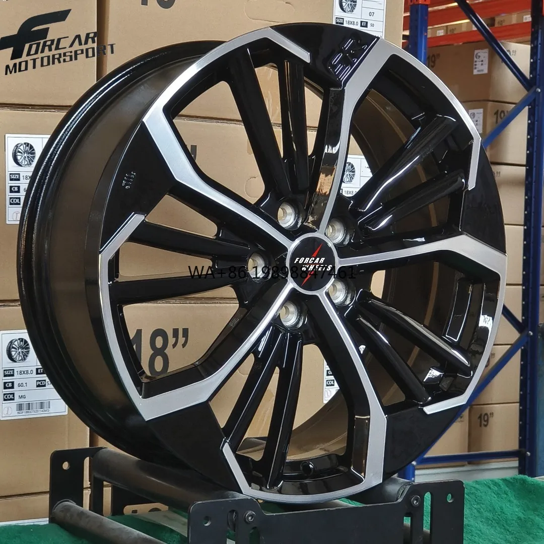 

19*8 5*114.3 Car Wheel Rim Aluminum Factory A356.2 Cast Rims for Personal Use