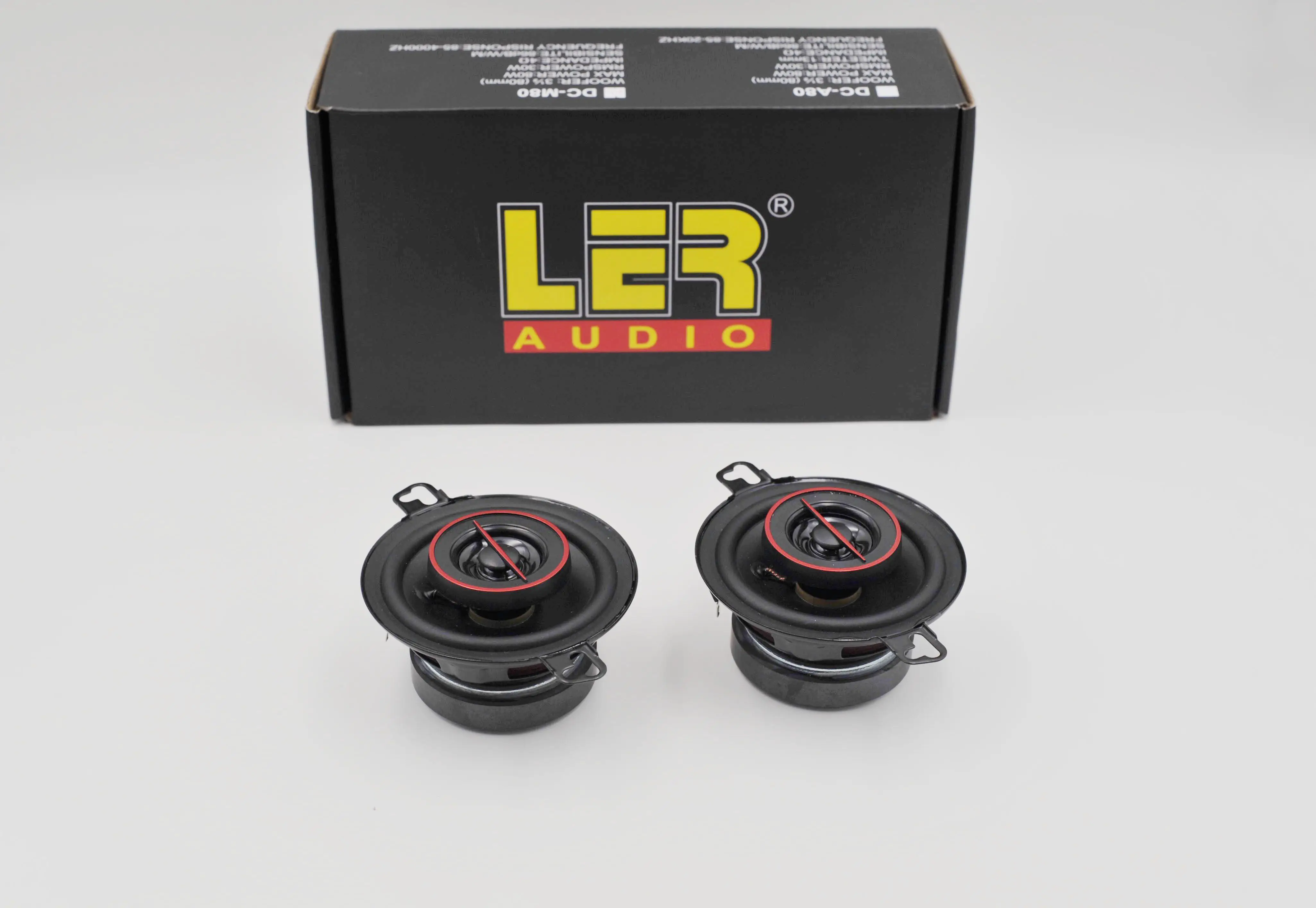 2PCSSuitable for the 3.5-inch high and mid-range speakers of Toyota car dashboards for seamless installation without any loss