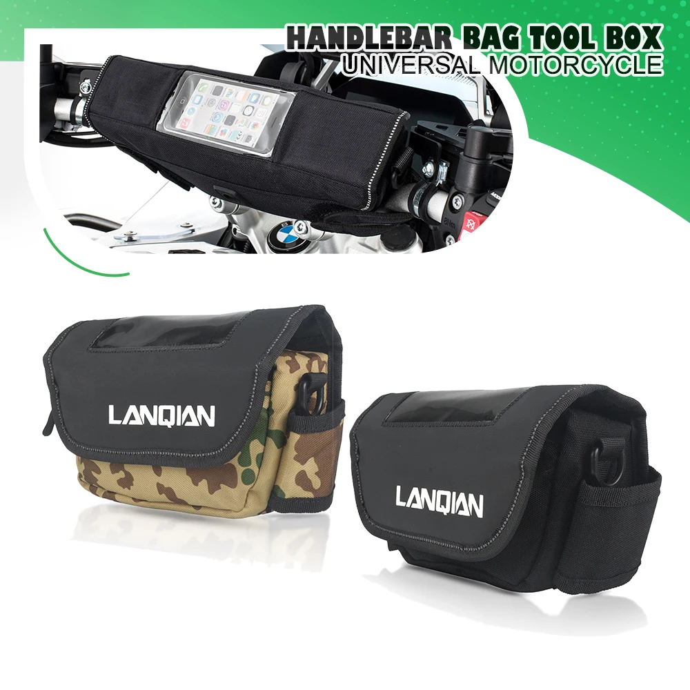 

For Honda X-ADV 750 150 125 150 350 Motorcycle Handlebar Travel Bag Motorcycle Waterproof Dustproof Handlebar Storage Tool Bag