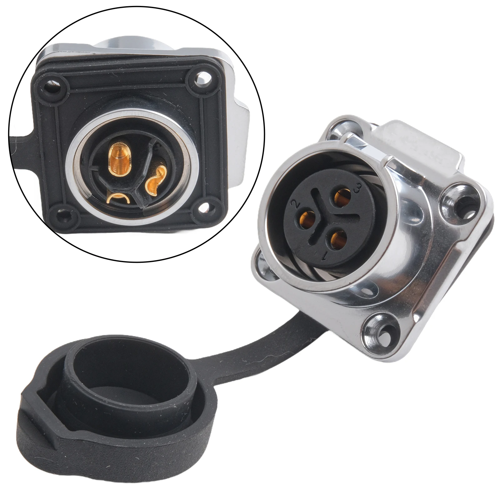 Reliable Performance Industrial Waterproof Connector Set Male and Female Socket with Easy Insertion/Removal Reliable