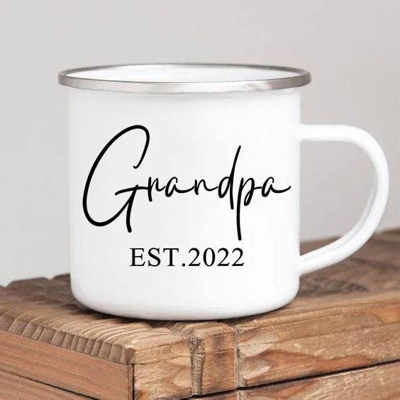 Best Grandma Ever Mug Best Grandpa Coffee Mugs Tea Cups Birthday Gifts for Grandparents from Granddaughter Grandson