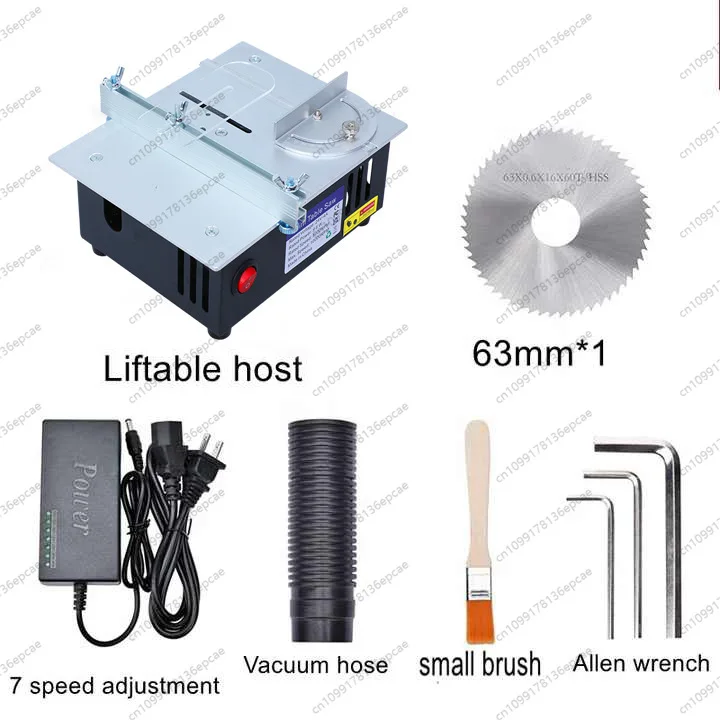 

Standard Precision Desktop Miniature Table Saw Acrylic PCB Aluminum Alloy Cutting Machine Mini Model Small Chainsaw