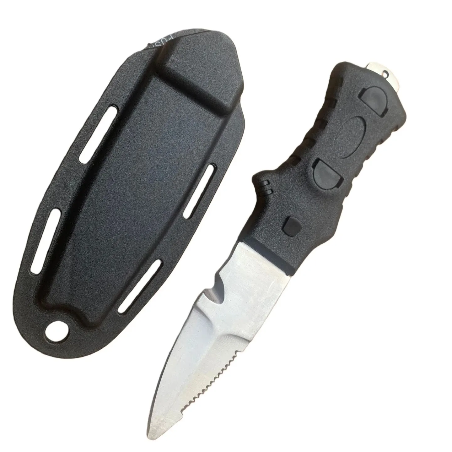 Stainless Steel Dive Knife, Outdoor Water Rescue Rope Cutter, Diving Tool, Emergency Cutting Device for Scuba, Snorkel