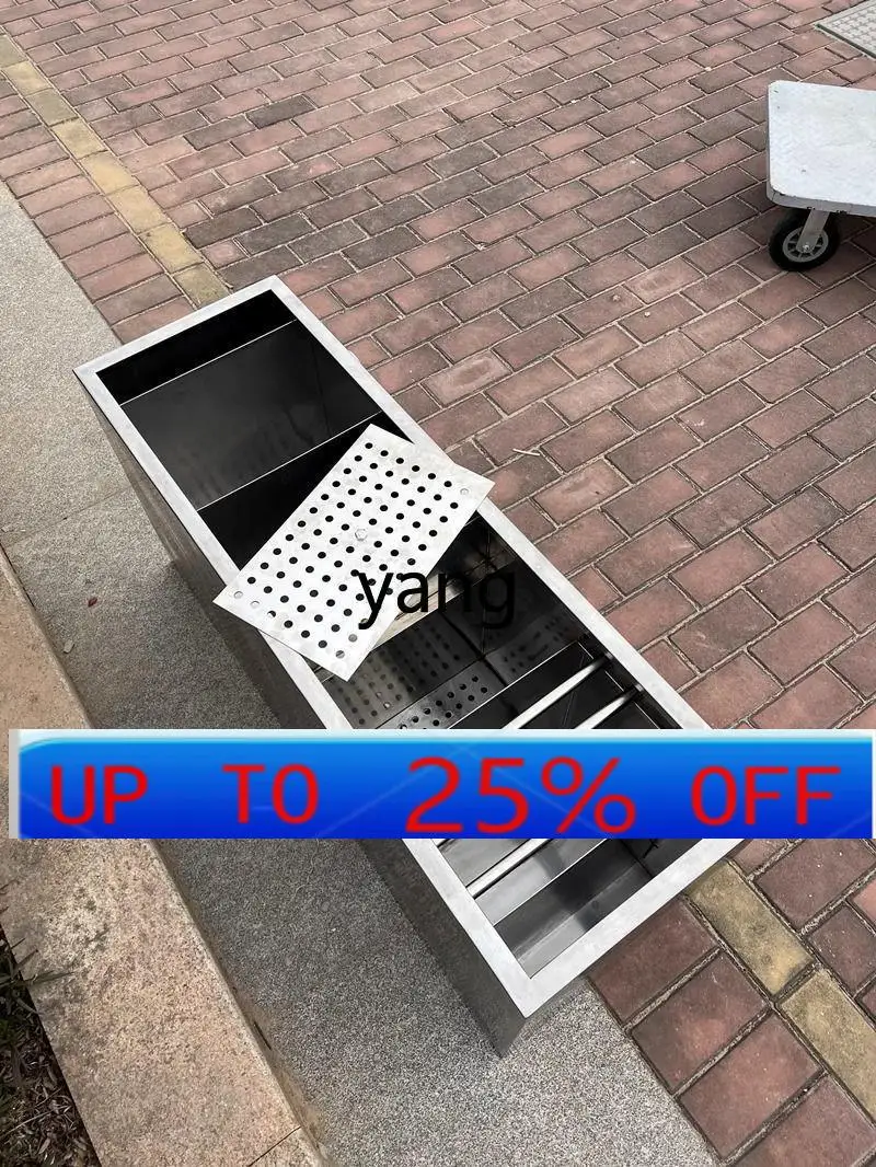 

Lmm stainless steel fish pond filter Koi water circulation system filter tank