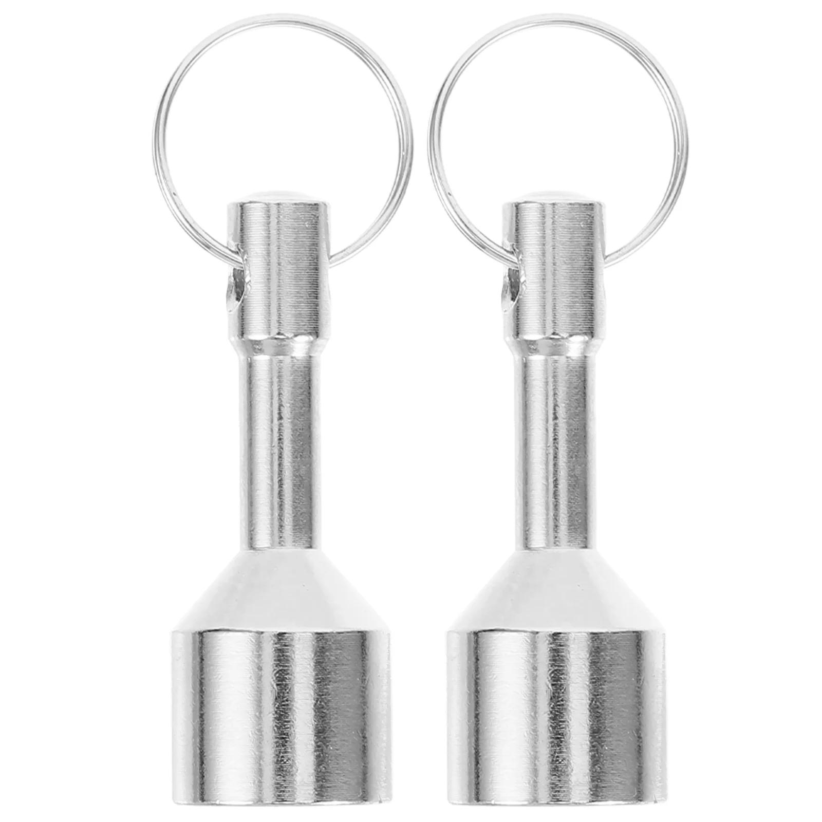 

2 Pcs Magnet Keychain Jewelry Tester and Metal Verifier for Magnetic Holder