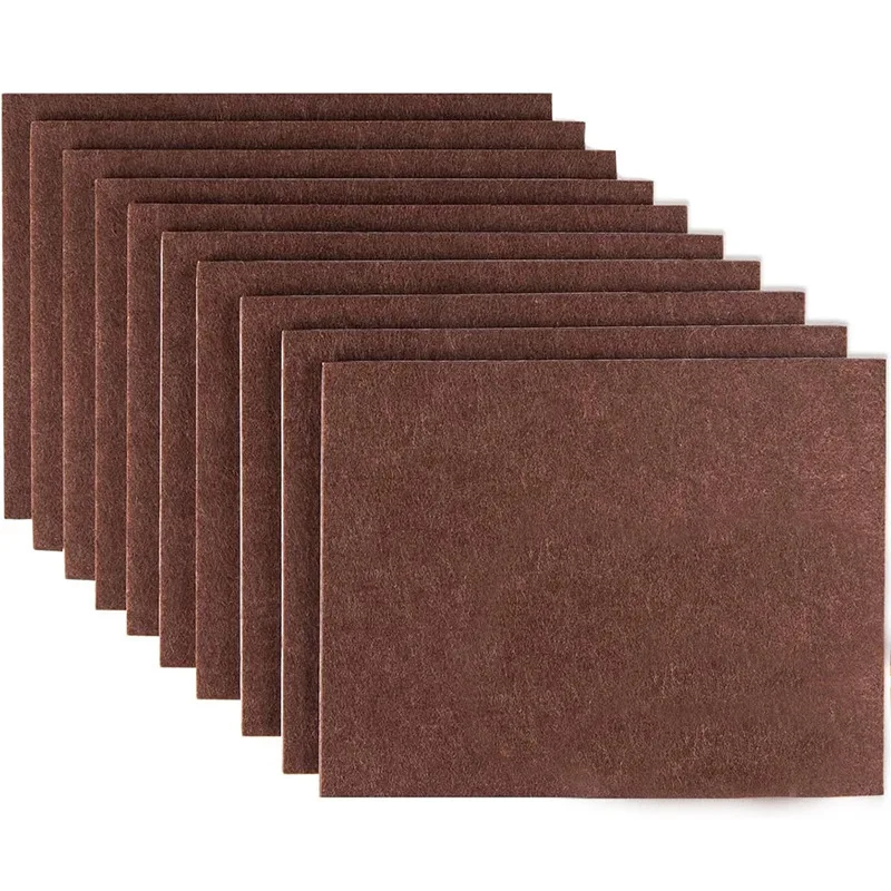 10pcs 20cm*16cm 3mm Thick Felt Self-adhesive Felt Foot Pads Table Foot Pads Felts Suitable for DIY Furniture Chair Floor Mat