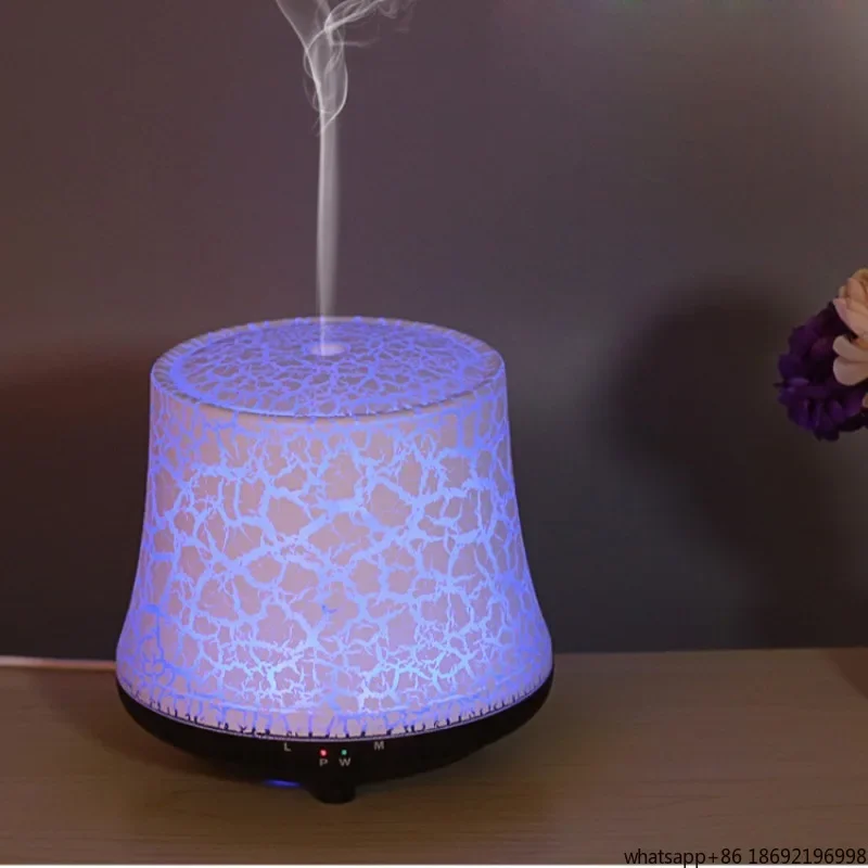 Essential Oil Household Diffuser, Automatic Wood Grain Aromatherapy Machine, Humidifier Aromatherapy Lamp