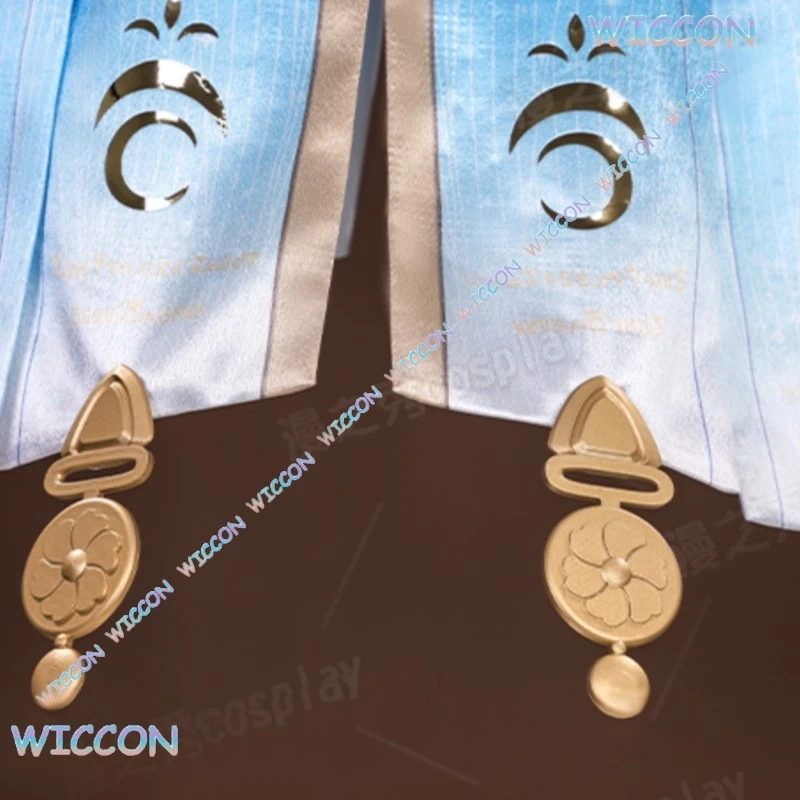 Hemera @ Wuwa Priestess Wuthering Waves Iuno Costume Cosplay Parrucca Vestito Vestiti Vestito Ragazze Halloween Gioco Abbigliamento Fullset Orname