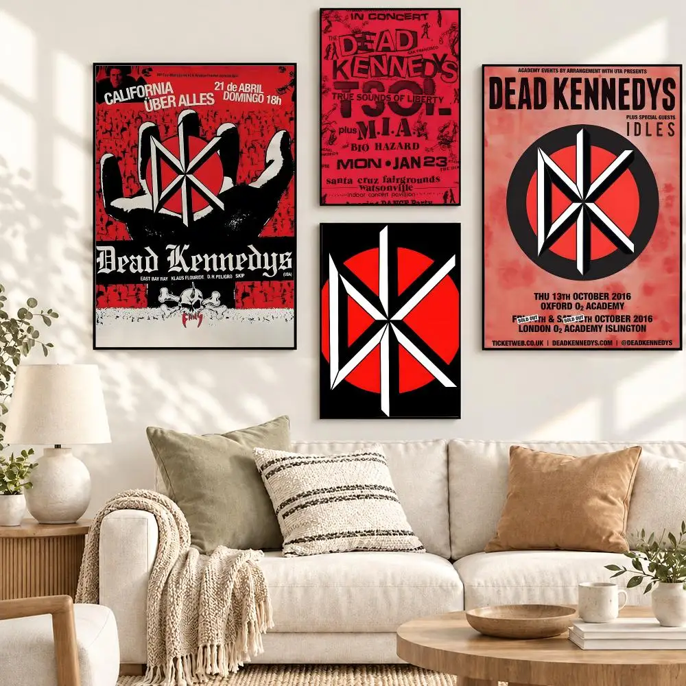 Dead Kennedys Classic 80s Hardcore Punk Rock Band Album Poster Decorative art prints for the home, holiday gifts, unframed