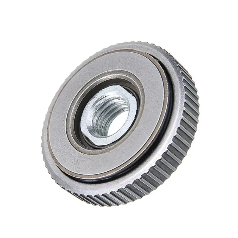 M14 Threaded Angle Grinder Locking Nut Plate Angle Grinder Quick Release Flange Nut Clamping Power Chuck Tool Parts