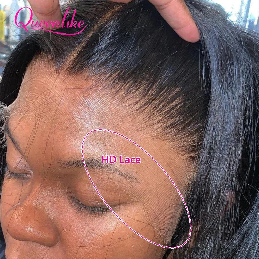 

20 22 24 inch Real Hd Lace Wig 13x4 Human Hair Straight Human Hair Frontal Wigs for Women Scalp Top Wigs Thin Hd Invisible Lace