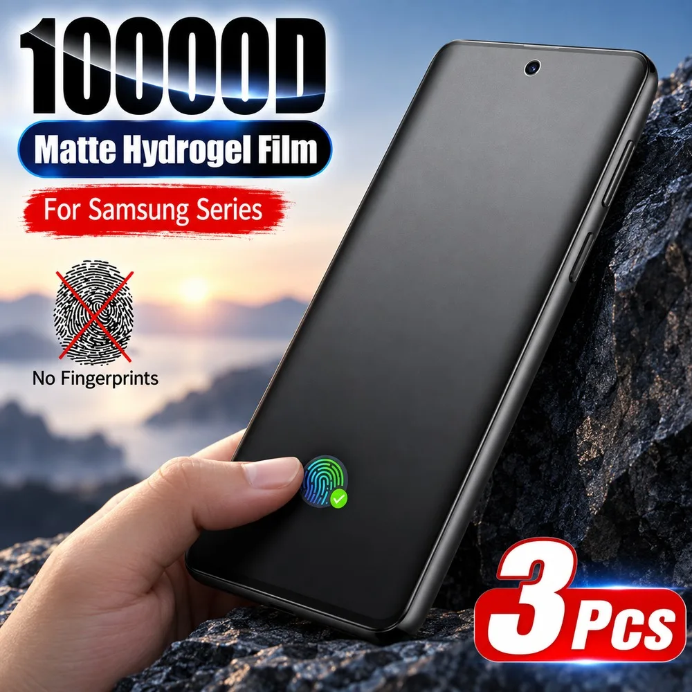 3PCS Anti Glare Screen Protector For Samsung Galaxy S23 S23 FE Matte Hydrogel Film For Samsung Galaxy S22 Ultra 5G S22+ 5G