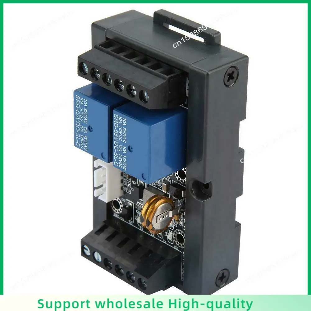 Módulo programável do atraso do relé da placa de controle industrial FX1N-06MR do PLC de ABSF com shell