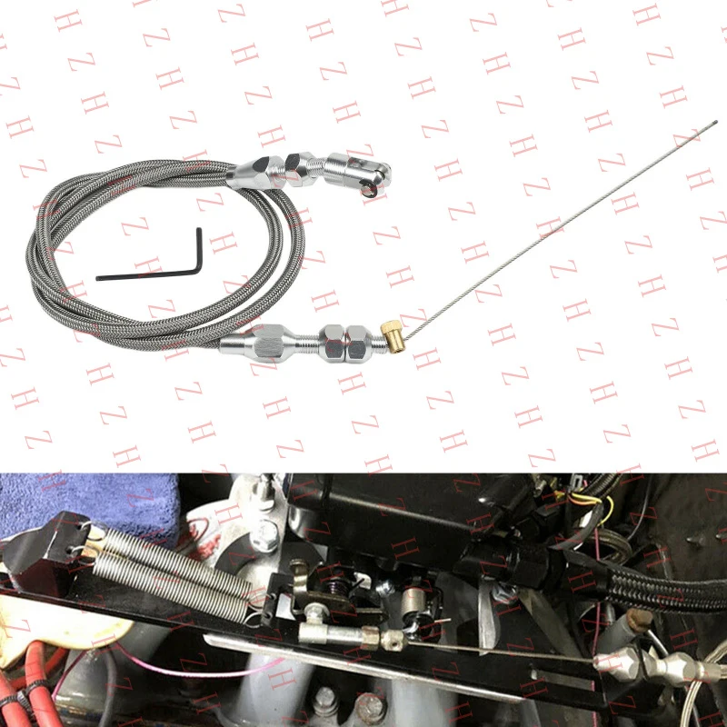 

Комплект тросов дроссельной заслонки U+ для двигателей LS1 4.8/5.3/6.0 л, 36 дюймов, более чувствительный (минимальный заказ 10 шт.)