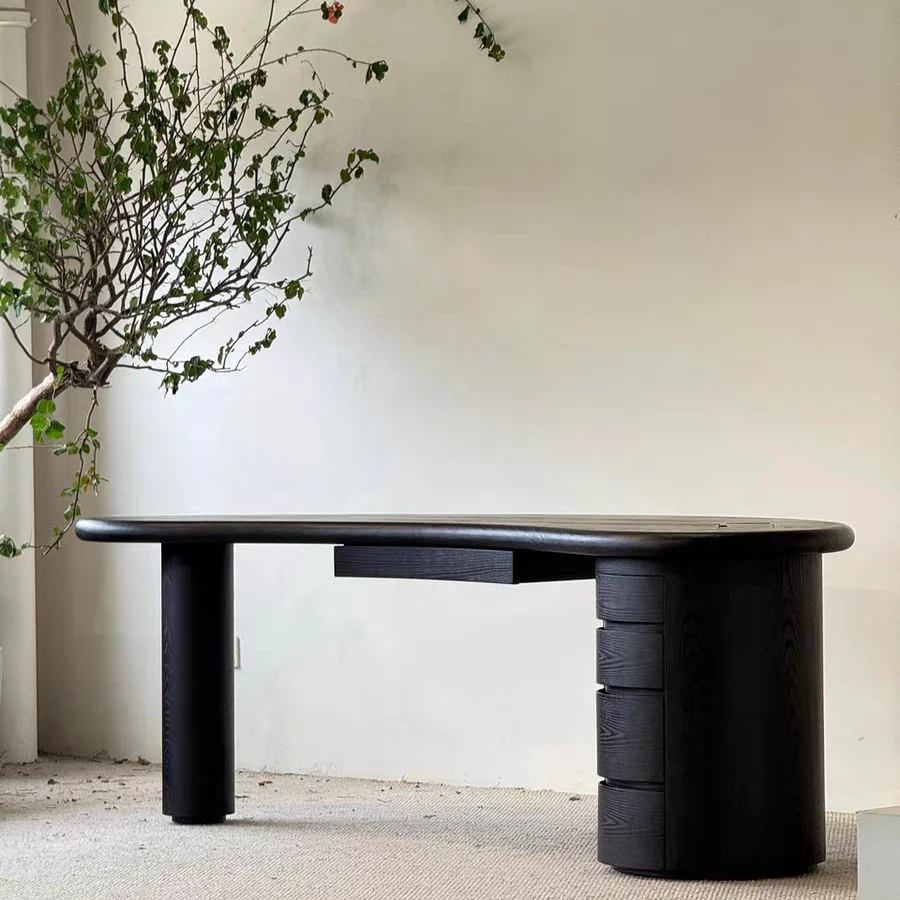 Conference Display Office Desk Minimalist Designer Individual Office Desk Aesthetic Designer Escrivaninha Postmodern Furniture
