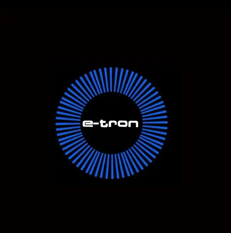 2PCS LED Car Door Welcome Logo Lamps Ghost Shadow Light for Audi TT 2008-2025 E-tron 2010 -2018 2019 2020 2021 2022 Car Goods