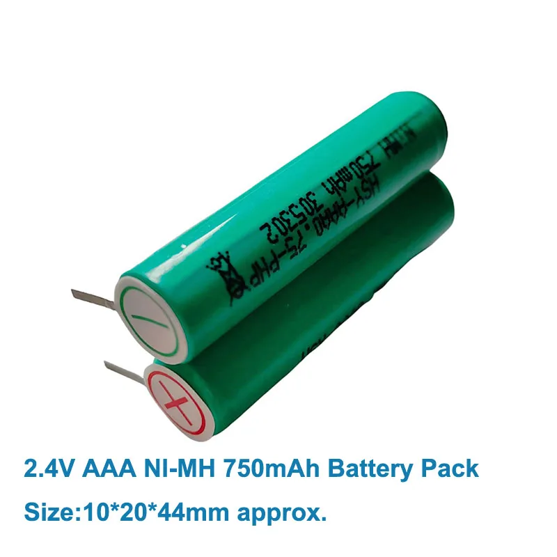 2.4V NIMH AAA Razor Battery EBR-BG2040 For Philips Norelco BG2040/34 BodyGroom 7100, Bodygroom Series 7000 TT2040/32