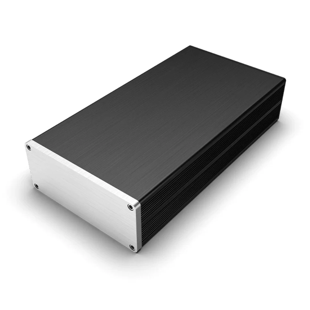 1306 Blank Aluminum Enclosure Case – Suitable for Amplifier, Headphone Amp, DAC, Power Supply, Media Player