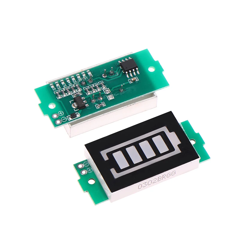 1S 2S 3S 4S 5S 6S 8S Lithium Battery Capacity Charge Indicator Display Module 3-34V 5mA Electric Vehicle Battery Power Tester
