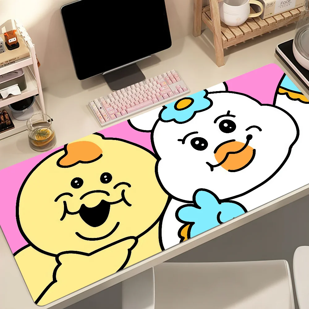 Cartoon N-NpochamuS CUTE Mouse Pad MousePad Computer Desktop Large Non-slip Lockedge Desk Mat Keyboard Office Gamer Student