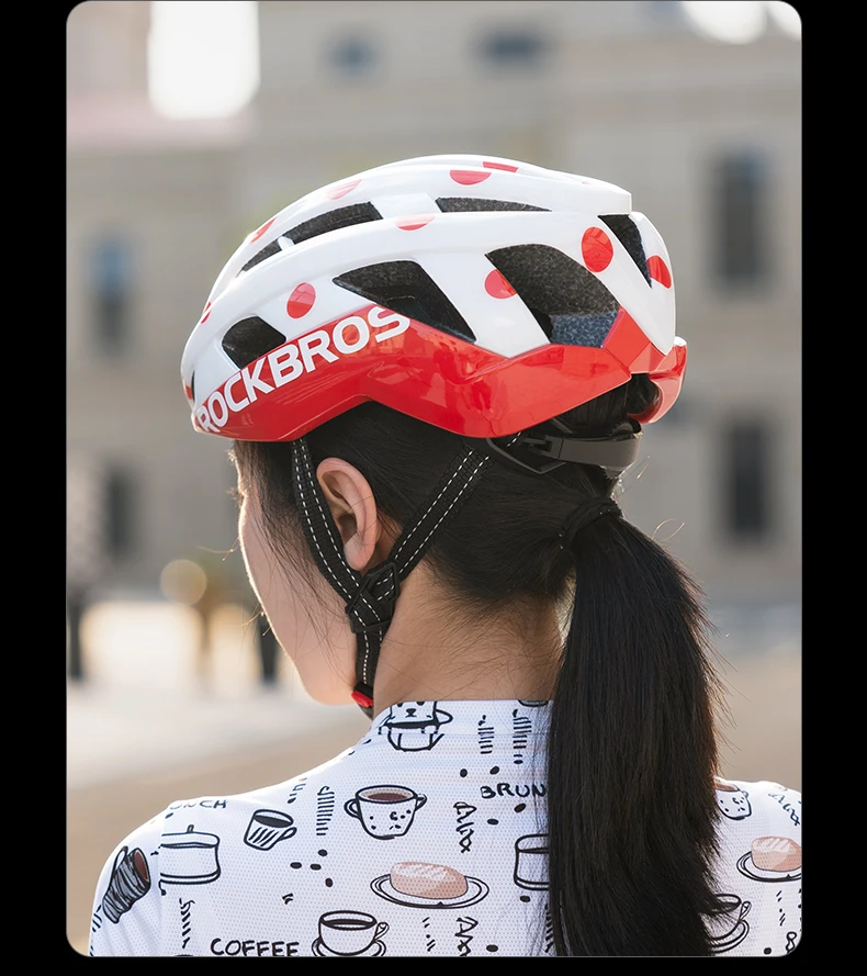 ROCKBROS Fahrradhelm Ultraleichter, modischer, atmungsaktiver MTB- und Rennradhelm für Herren und Damen, passend für 54-62 cm, Rennradzubehör ﻿ – Detail 18