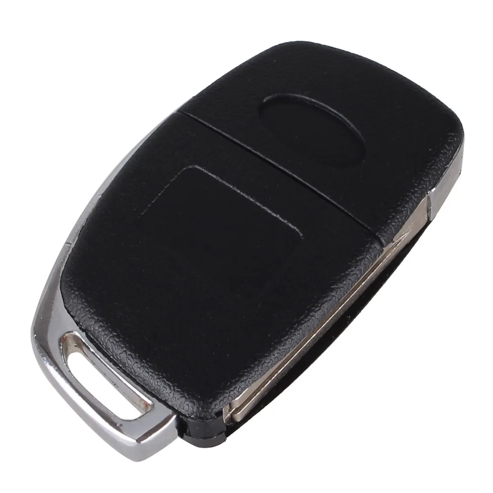 KEYYOU 3/4 Buttons Flip Folding Remote Key Fob Shell Case For Mistra Hyundai HB20 SANTA FE IX35 IX45 Accent I40 Uncut Blade Fob
