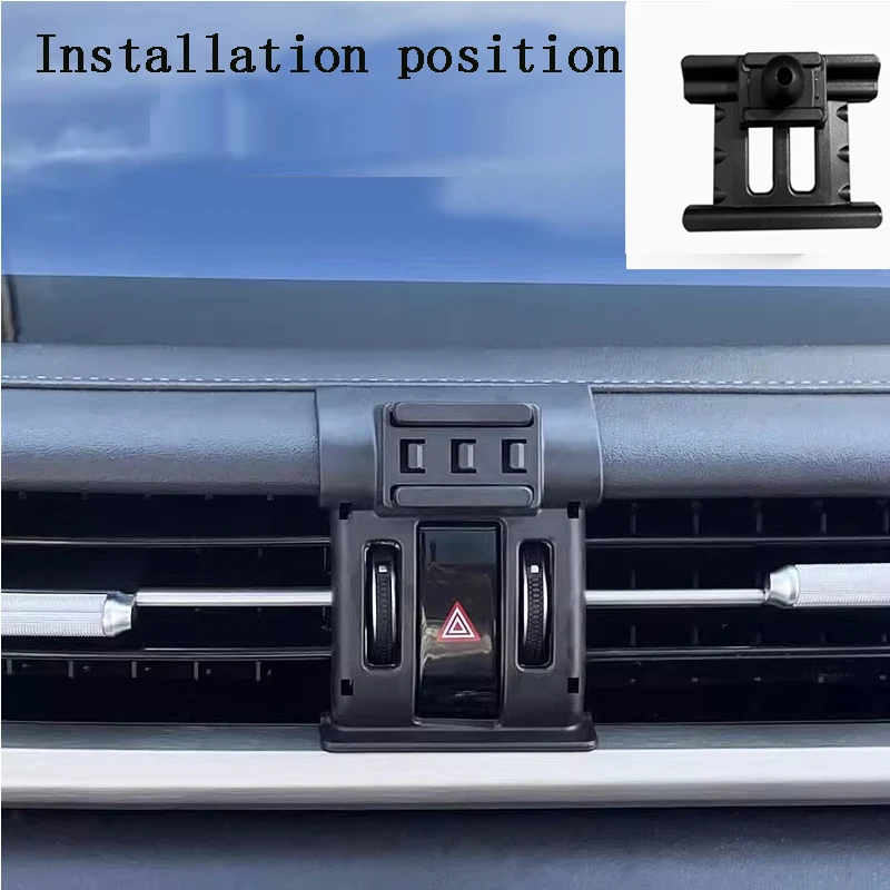 Car Phone Holder For Changan Hunter F70 2023 2022 2021 Car Styling Bracket GPS Stand Rotatable Support Mobile Accessories