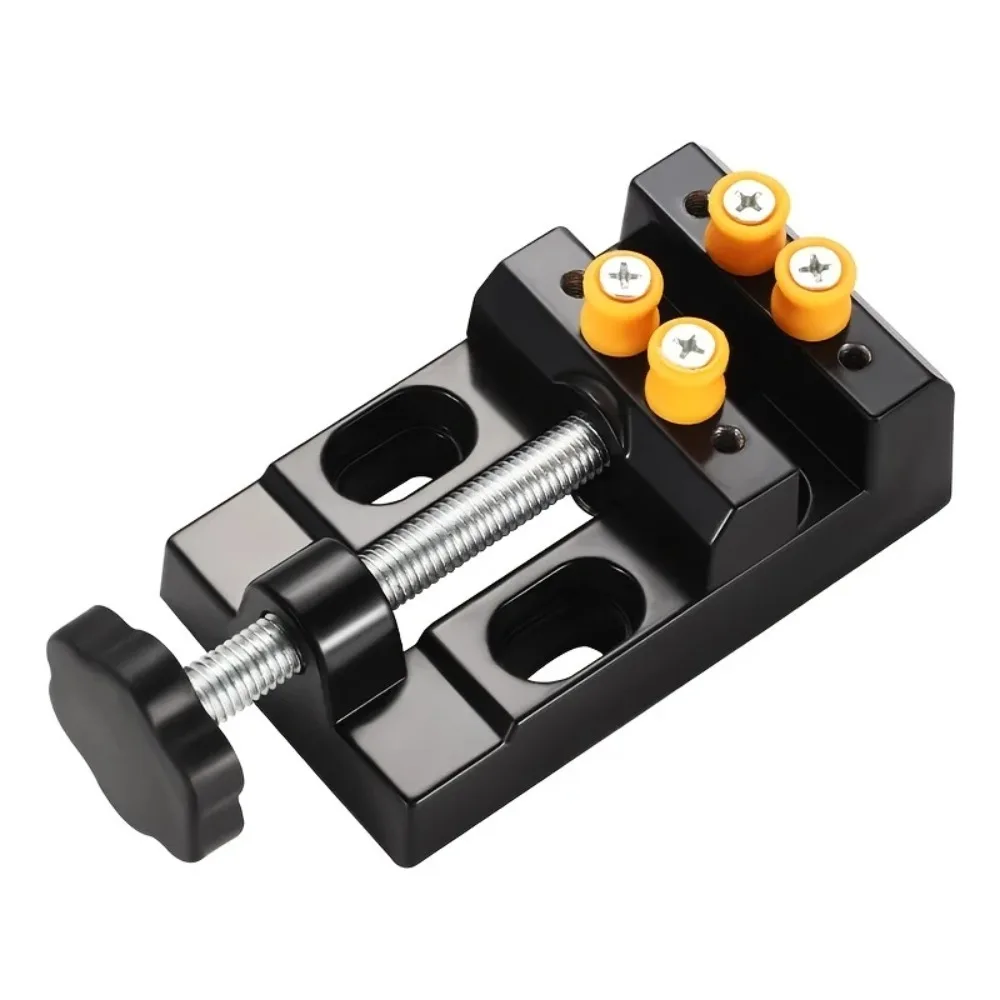 Mini Grampo Universal Plano com Mordentes Paralelos para Reparo de Relógios, Artesanato em Escultura, Ferramentas de Escultura DIY para Joias