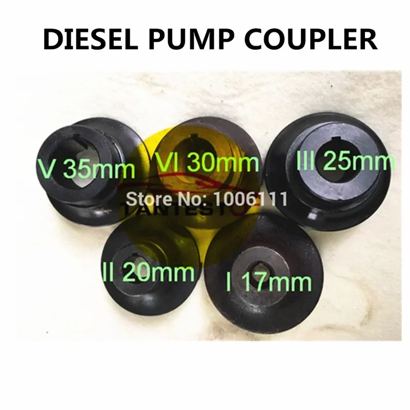 5PCS 17-35mm Diesel Pump Connect Coupler Repair Tool Parts