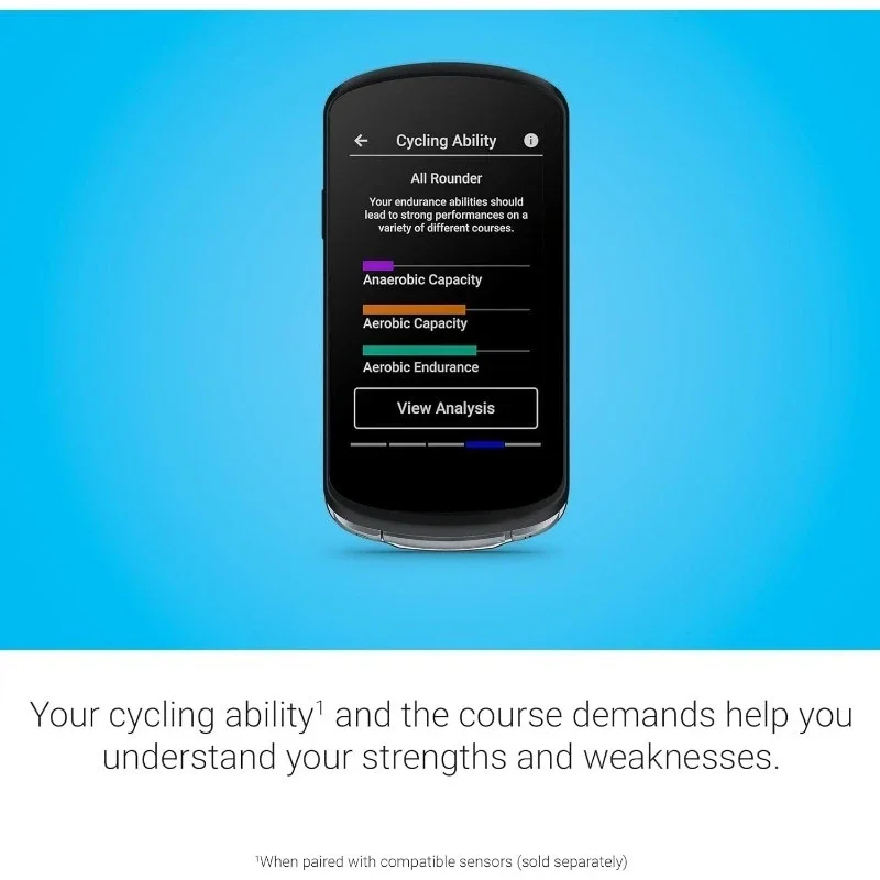 HOT Edge 1040، جهاز كمبيوتر للدراجة GPS، أثناء الطرق الوعرة، دقة سبوت، بطارية تدوم طويلاً، أسود مضمون أصلي