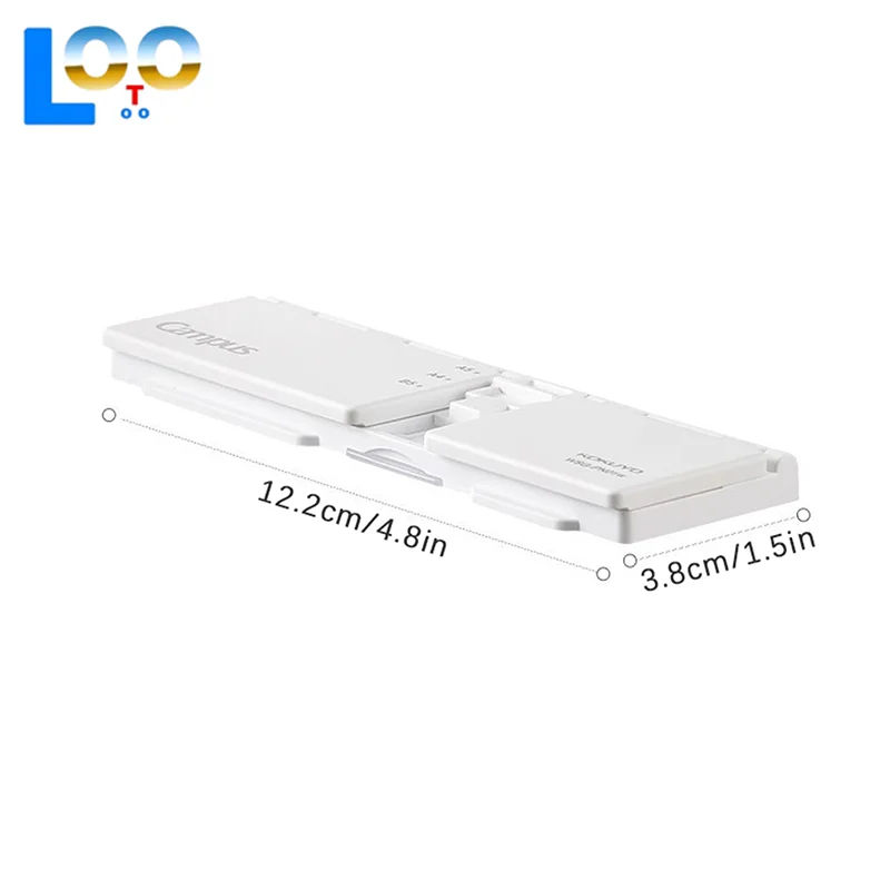 8 حفرة لكمة المحمولة حلقة الموثق دليل A5 B5 A4 فضفاضة ورقة دفتر ورق الناخس أداة مريحة خفيفة الوزن اللوازم المكتبية