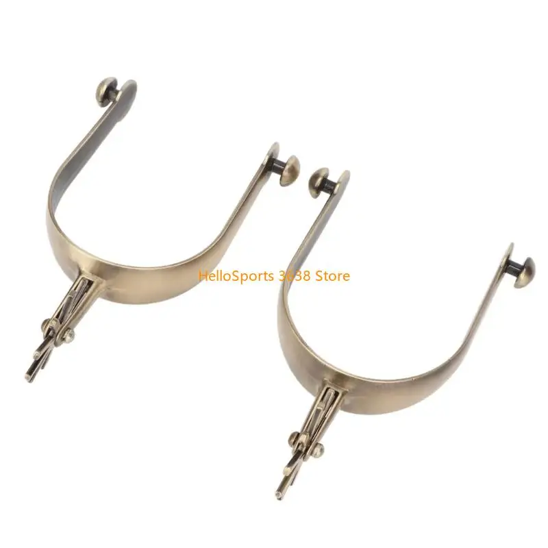 A52f Horse Spur Sostituzione in lega zinco Western Cowboy Spur con attrezzature per competizione con concorrenza con da