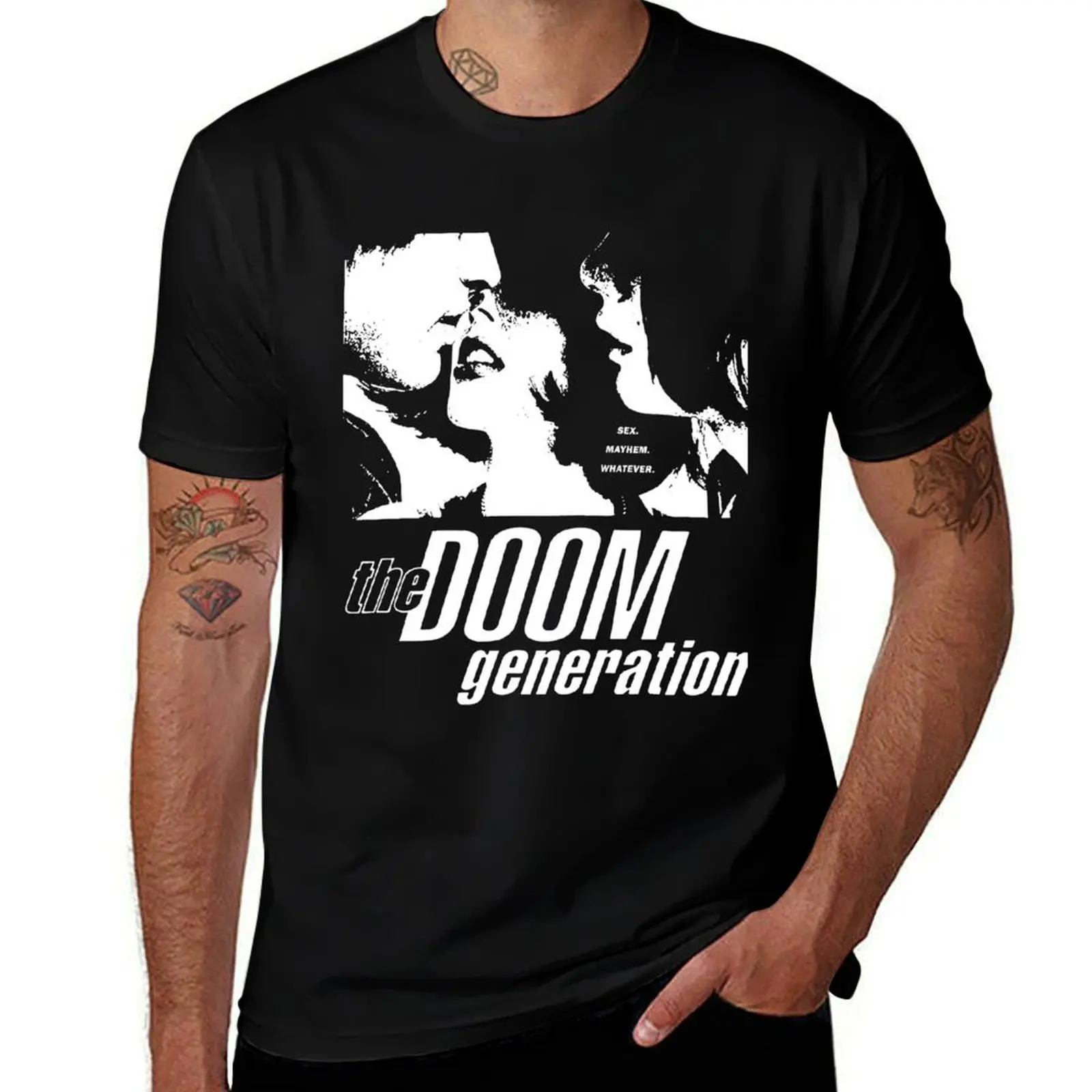 

The Doom Generation T-Shirt anime t shirts for man t shirts for man pack cotton printed t shirts for man T-Shirt