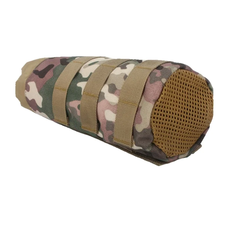 Soporte MOLLE para botella de agua con cordón base malla - imagen 3