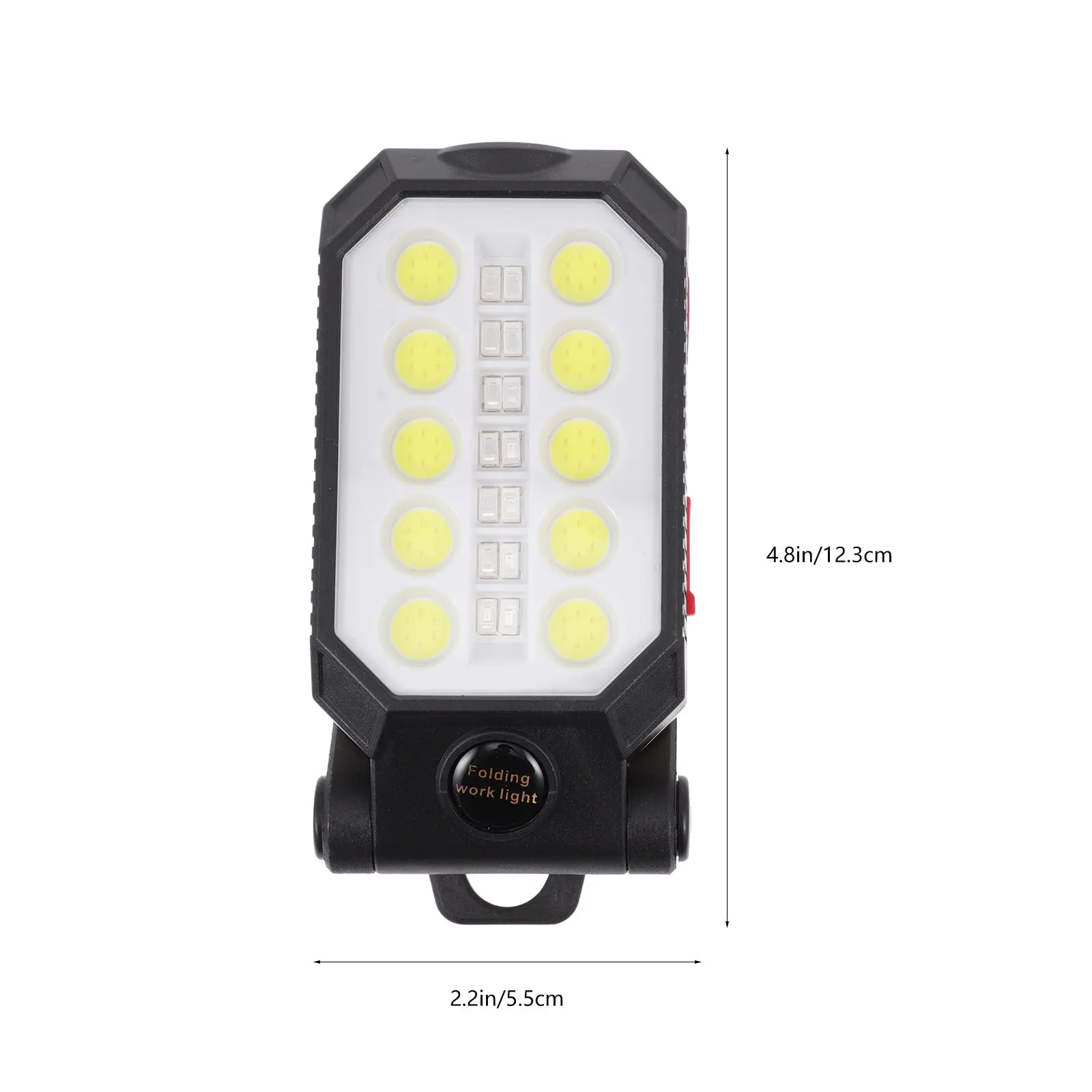 1Set Rechargeable USB Charging Work Light LED Foldable Portable Inspection Lamp for Car Repair Home Camping Hiking Emergency
