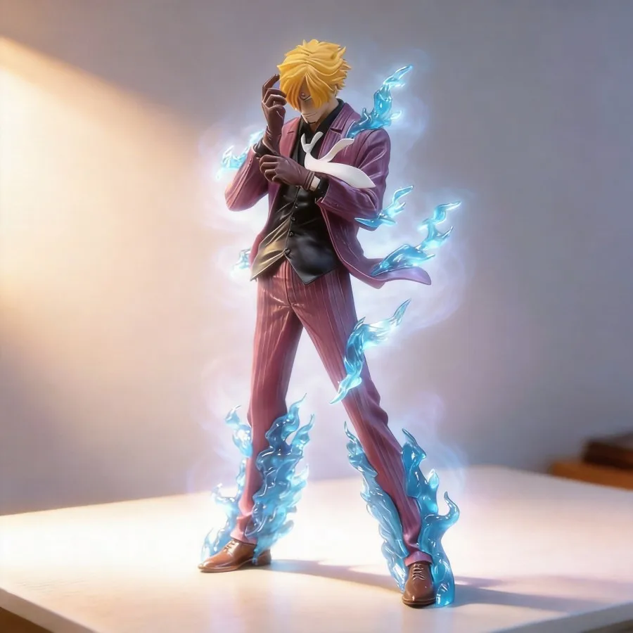 

Exquisite Cute One Piece Sanji (Tenkai) Model 24cm Collectible Anime Collection Gift for Fans