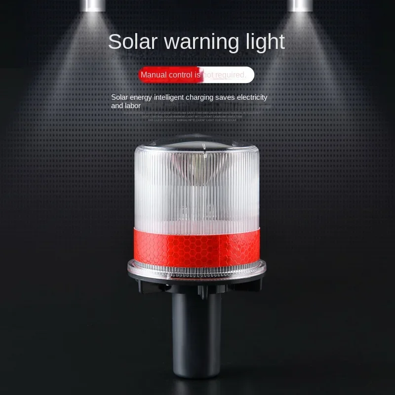 Luce di navigazione marina a LED ad energia solare con circuiti integrati per il posizionamento della lampada indicatore di segnali costanti e lampeggianti