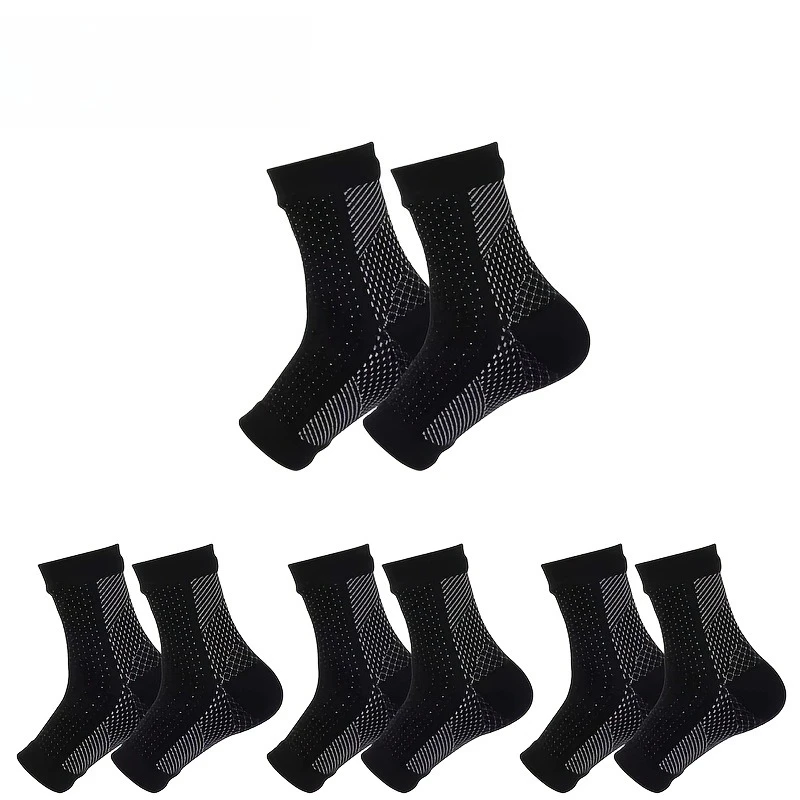 4 pairs of open toed socks pressure socks/suitable for yoga/outdoor sports/foot cover anti slip function/sweat and moisture absorption/foot protection sports socks/sock heel towel bottom thickened suction view 5