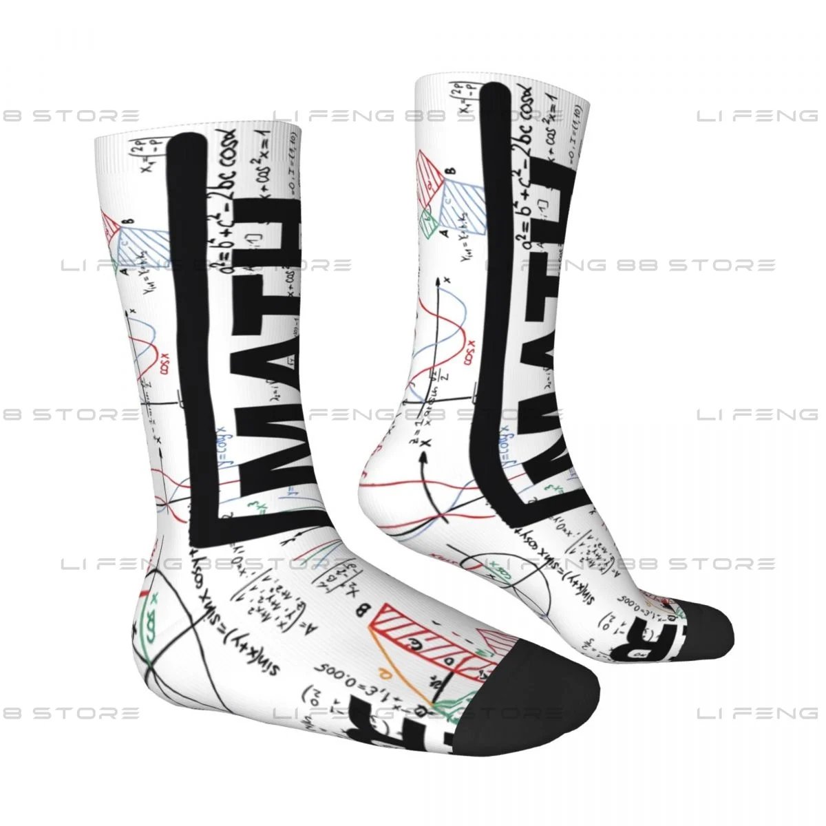 Math Whisperer Pi Unisex Winter Socks Running Happy Socks Street Style Crazy Sock