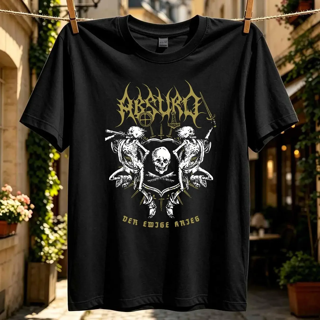 washed T Shirt New Absurd Asgardsrei For Fans All Size 1LU122 long or short sleeves vintage Washed fashion Stylish Versatile