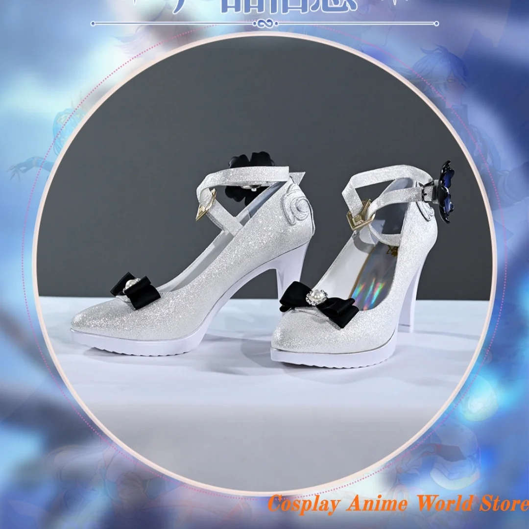 

In stock The Dahlia Constance Cosplay Shoes Prop shoes mIHOYO Honkai Star Rail Halloween Party Festival Women Role Play Shoes