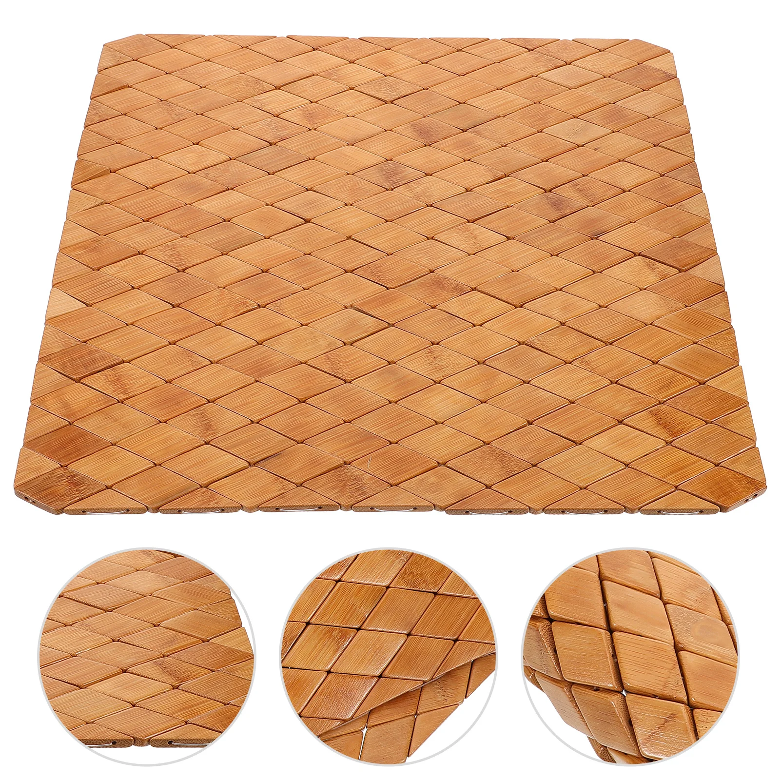 

Summer Bamboo Seat Cushion Cooling Chair Pad for Driving Outdoor Indoor Use Ergonomic Design Easy to Clean Portable